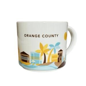 Starbucks You Are Here Mug • Orange County • 2015 • 3.5” • 14 oz